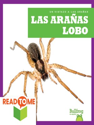 cover image of Las arañas lobo
